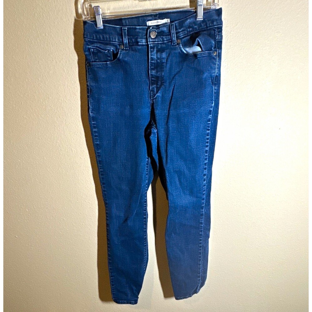 Levi's Women’s Slim Straight Jeans Size 8 Blue Denim Medium Wash Stretch